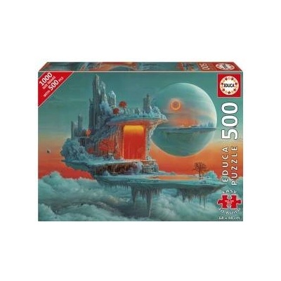 Educa Puzzle 500 pieces. Planet of fire and ice