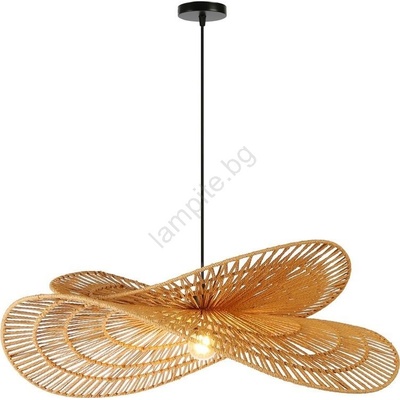 Immax 08266L - Пендел MARIPOSA 1xE27/40W/230V Ø 80 см юта (IM1356)