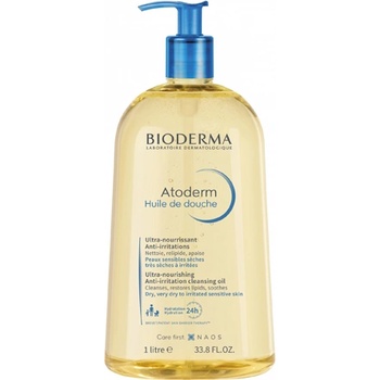 BIODERMA Atoderm Ultra-Nourishing подхранващо и успокояващо душ олио за суха и раздразнена кожа унисекс 1000 мл