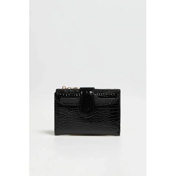 Moodo Портмоне с животински десен черно Moodo Moodo | Cheren | ЖЕНИ | ЕДИН РАЗМЕР