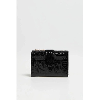 Moodo Портмоне с животински десен черно Moodo Moodo | Cheren | ЖЕНИ | ЕДИН РАЗМЕР