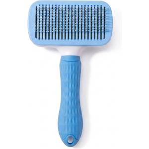 Uniq Pets Grooming BeautyCare Square Comb синя груминг четка за кучета и котки
