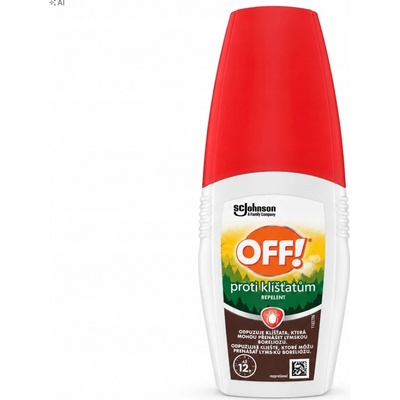 Off! repelent proti klíšťatům rozprašovač 100 ml