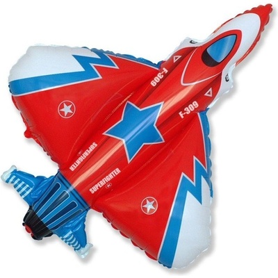 Balón fóliový 100 cm stihačka červená