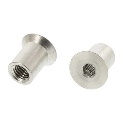 Matice spojovací, zápustná hlava s vnitřním 6hranem M12x 20, nerez 1.4305