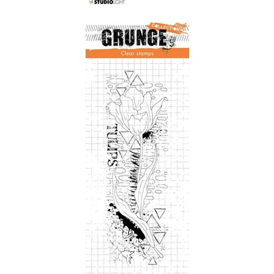 Studio Light Gelové razítko Grunge 14,8x5,2 cm Tulipán