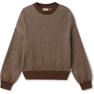 TWOTHIRDS Дамски пуловер TWOTHIRDS Women's Murvagh Wool jumper - Brown (117-3889-0112)