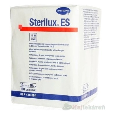 Sterilux nesterilní 10 x 10 cm 100 ks