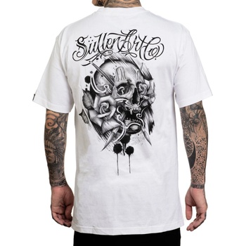 SULLEN Мъжка тениска sullen - kiddo badge - scm6962_wh