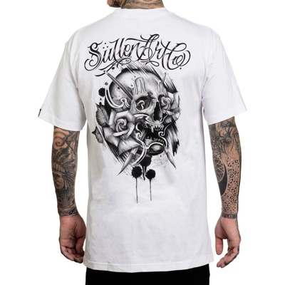 SULLEN Мъжка тениска sullen - kiddo badge - scm6962_wh