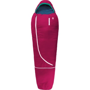 Grüezi bag Детски спален чувал Grüezi bag Biopod Wolle Kids World Traveller Kids' sleeping bag - Raspberry Red - размер bis 170 cm Körpergröße (516-0112-0411)