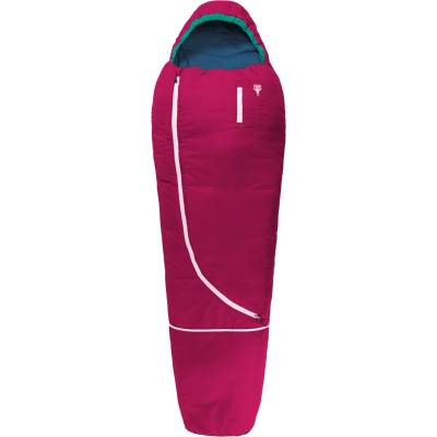Grüezi bag Детски спален чувал Grüezi bag Biopod Wolle Kids World Traveller Kids' sleeping bag - Raspberry Red - размер bis 170 cm Körpergröße (516-0112-0411)