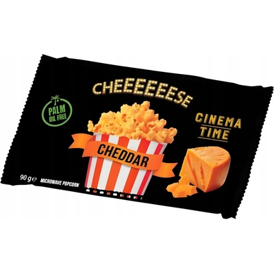 Cinema Time Cheese Cheddar 90 g – Zboží Mobilmania