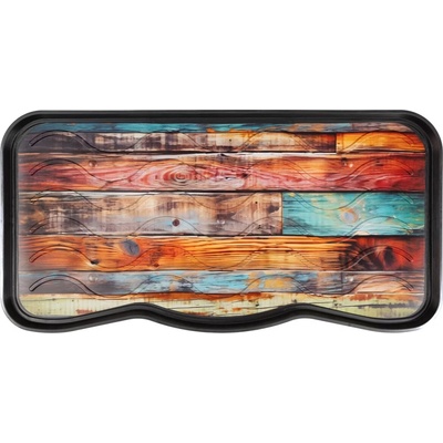 Flomat Plastový odkapávač na boty FLOMA Colored Wood - 38 x 75 x 2,1 cm – Hledejceny.cz