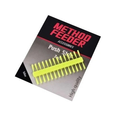 Tandem Baits Push Stop nekonečná zarážka žlutá 56ks