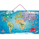 Playtive magnetická mapa mapa sveta