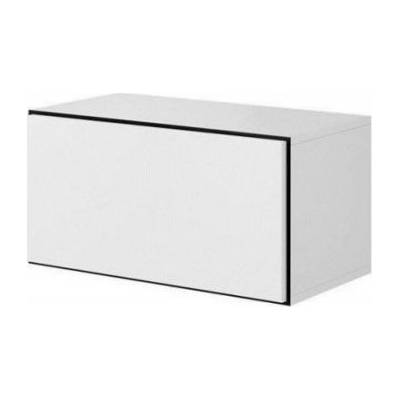 Cama full storage cabinet ROCO RO3 75/37/39 white/black/white