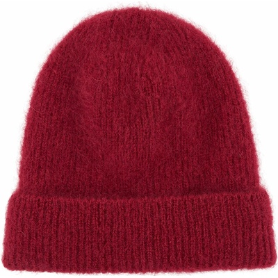 Vlnka Mohérová čepice Woolee Capsule červená – Zboží Mobilmania