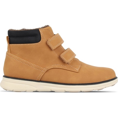 Lee Cooper Детски високи кецове Lee Cooper 2 Strap Hi Top Hiker Boots Childrens - Tan