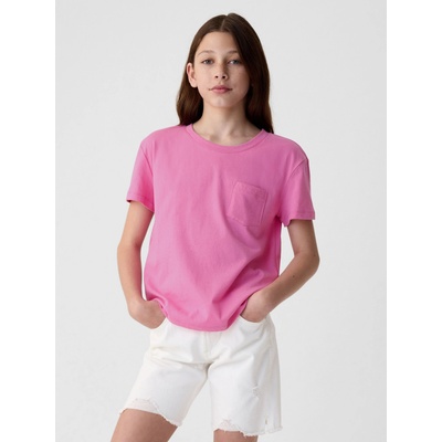GAP Бебешка памучна тениска GAP GAP | Rozov | Момичешки | 104/110