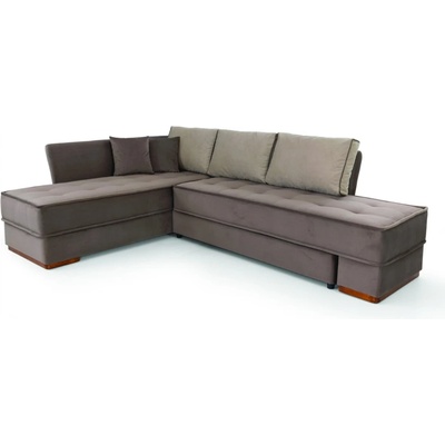 Kambo Ъглов Диван Емоция, сив, Max