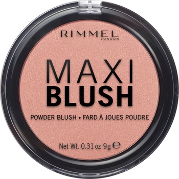 Rimmel Maxi Blush руж - пудра цвят 001 Third Base 9 гр