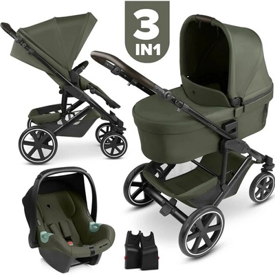 ABC Design Sierra 3in1 Stroller Set Pea 2026