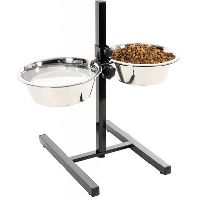 Zolux Miska nerez stojan nastavitelný+2 misky pes 2,75 l