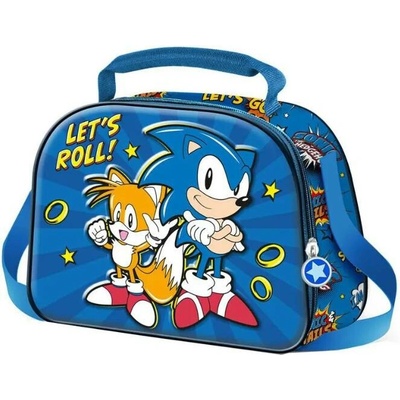 Karactermania Sonic The Hedgehog - 3D Lunchtasche 20 cm
