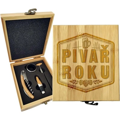 Sablio Dárková sada na víno Pivař roku: 147×168×49 mm
