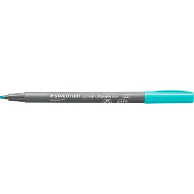 STAEDTLER Калиграфски флумастер Staedtler Pigment 375, тюркоаз (31660-А-ТЮРКОАЗ)
