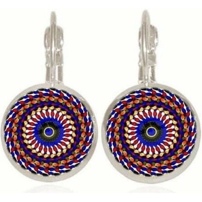 Blingstar náušnice Mandala visací 1367