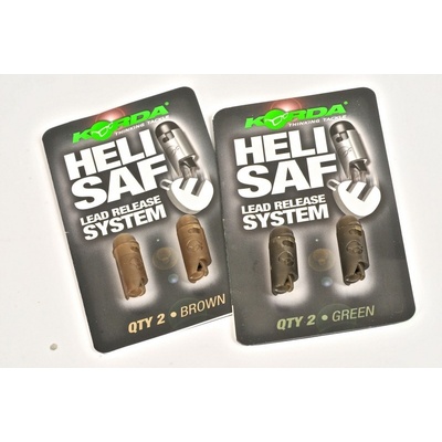 Korda Montáž Heli Safe Lead Release System Green 2 ks – Zbozi.Blesk.cz