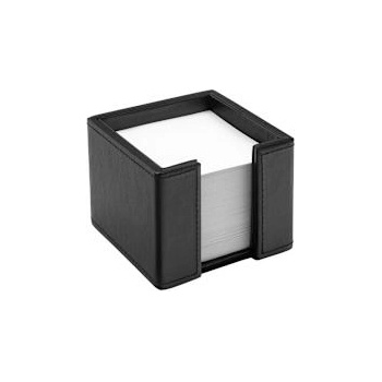 OSCO Поставка за кубче кожа черна