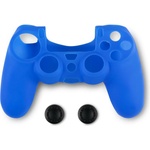 Spartan Gear Силиконов кейс и тапи Spartan Gear - DualShock 4, сини (PS4)