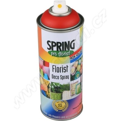 Spring Pro Florist Deco spray - 400 ml, sv. červená 049