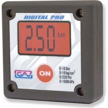 GAV MANOMETR DIGITÁLNÍ ZADNÍ PŘIPOJENÍ 1/8