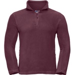 Russell Athletic 874m / Мъжки полар суитшърт с 3/4 цип - бордо xl (10874m37004)