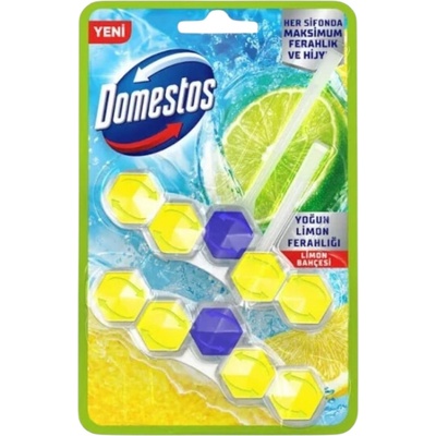 Domestos ароматизатор за тоалетна чиния, 2х55гр, Лимон
