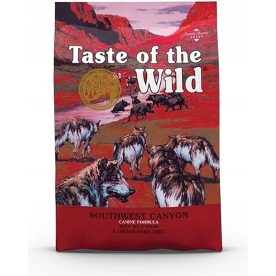 Taste of the Wild Southwest Canyon hovězí jehněčí divočák 12,2 kg