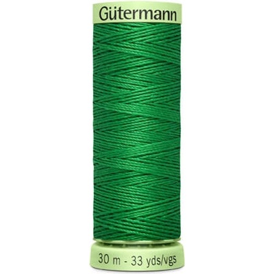 Nit PES Gütermann JEANS - extra silná 30 (30m) barva 396 - zelená