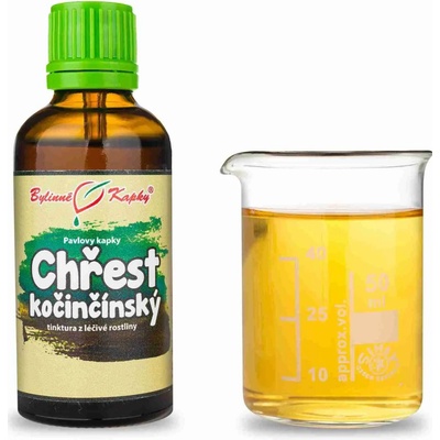 Bylinné kapky Pavlovy Chřest kočinčínský TCM tinktura 50 ml