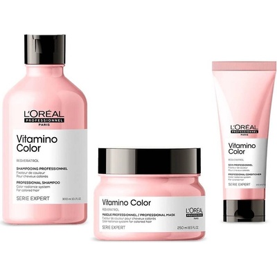 L'Oréal L'Oréal Professionnel Vitamino Color Комплект - Шампоан, Балсам и Маска, 300 + 200 + 250 ml