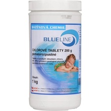 BLUELINE 505601 pomalyrozpustné chlórové tablety 1 kg