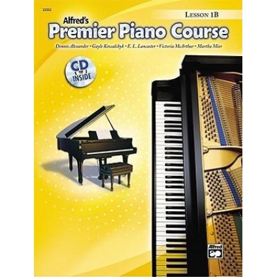Premier Piano Course Lesson Book, Bk 1b: Book & CD