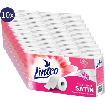 LINTEO SATIN 3 -vrstvový 80 ks