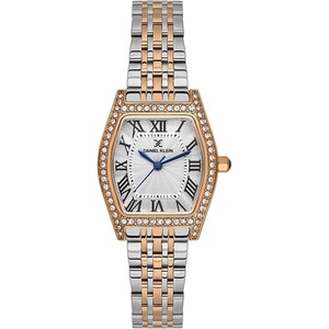 Daniel Klein DK. 1.14106-6 - Дамски часовник, Premium, Кварцов, 27x34mm, 3 ATM, Розово злато Часовници