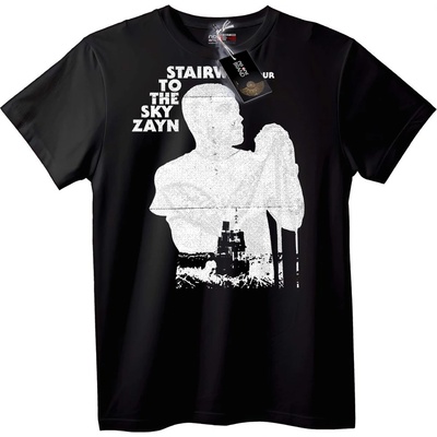 NOONEBRAND Тениска Стълба към Небето Zayn - 7XL, Black