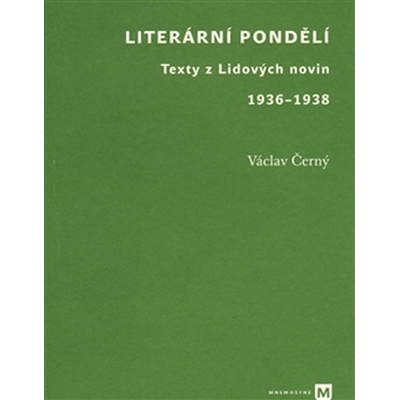 Literární pondělí - Černý Václav