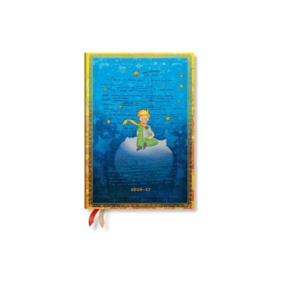 Paperblanks 2027 Saint-Exupéry, the Little Prince MIDI Horizontal Hardcover 18-Month Weekly Planner, 208pg, 80gsm by Paperblanks (Embellished Manuscripts Collecti